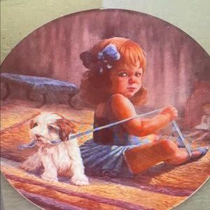 "Ballerinas Dilemma", collector plate by Gregory Perillo